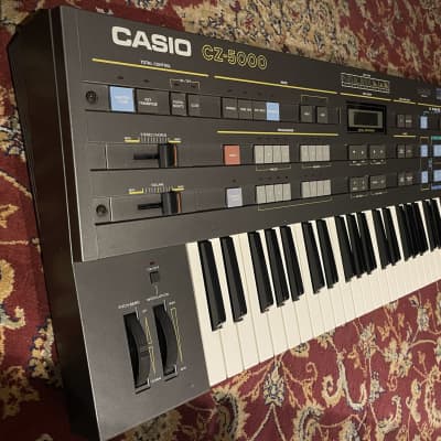 Casio CZ-5000 61-Key Synthesizer 1985 - Black