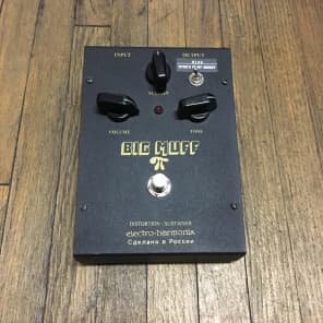 Big Muff Civil War Mod Guitar Effect Pedal Used Blue LED