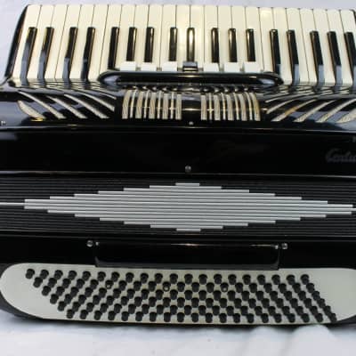 3734 - Black Atlas Century Piano Accordion LMMH 41 120 image 3