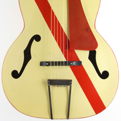 1950s Futuramic DeVille Ivory with Red Stripe imagen 3