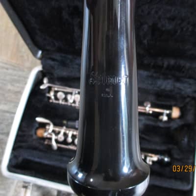 Selmer brand  Oboe with case and reed.  Made in USA image 4
