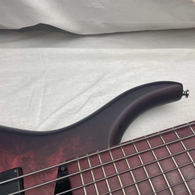 MTD AG AG6 Michael Tobias Design Andrew Gouche Six VI 6-String Bass 2020 - Purple Burst image 4