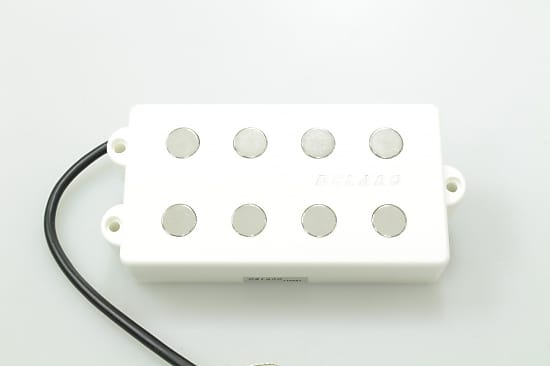 DELANO MC 4 FE Delano 4-string dual coil humbucker pickup white