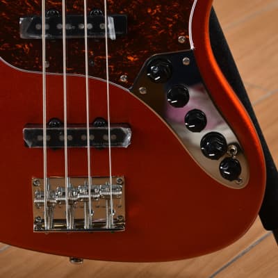 Sire Marcus Miller V7 Vintage Swamp Ash 2nd Generation Maple Neck Bright Metallic Red image 6