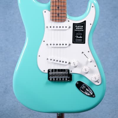 Fender Limited Edition Player Stratocaster Seafoam Green Electric Guitar - MX21243276 image 1