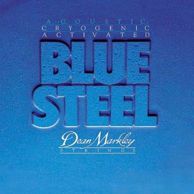 Cordes Guitare Folk Dean Markley 11-46 Blue Steel for sale