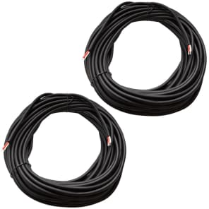 Seismic Audio RW50PAIR Raw Wire Speaker Cable - 50' (2-Pack)