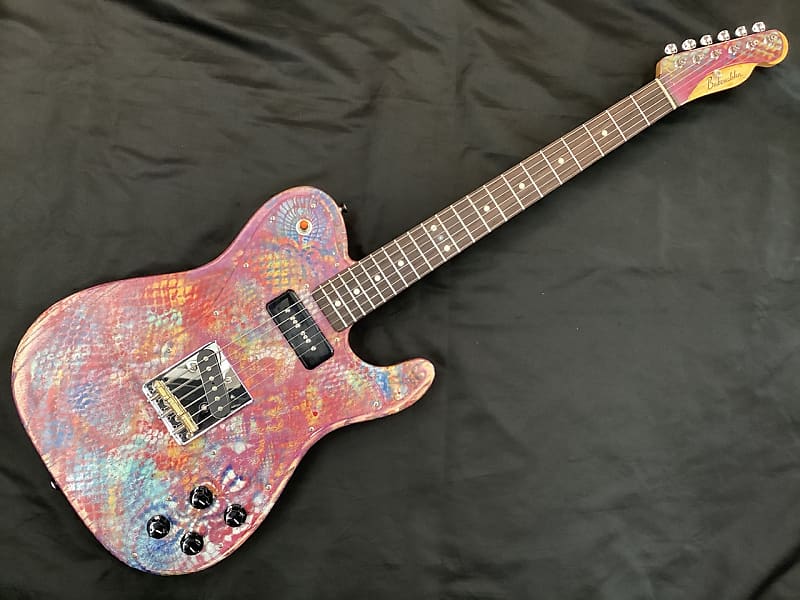 Baboushka Guitars Kaleidoscope T-Style/Pink many