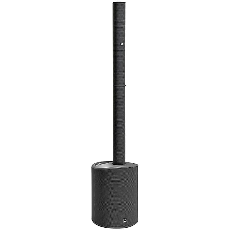 LD Systems MAUI 5 GO 100 Ultraportable Battery-Powered Column PA System  Black image 1