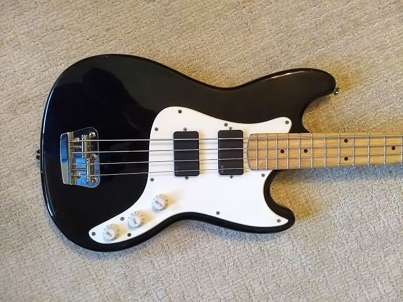 Squier Bronco Bass Custom w/ Dual EMG's Push/Pull