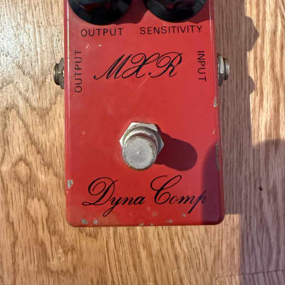 MXR Dyna Comp 1974年製 スクリプトロゴMOD MXR '76 Vintage Dyna Comp - YouTube
