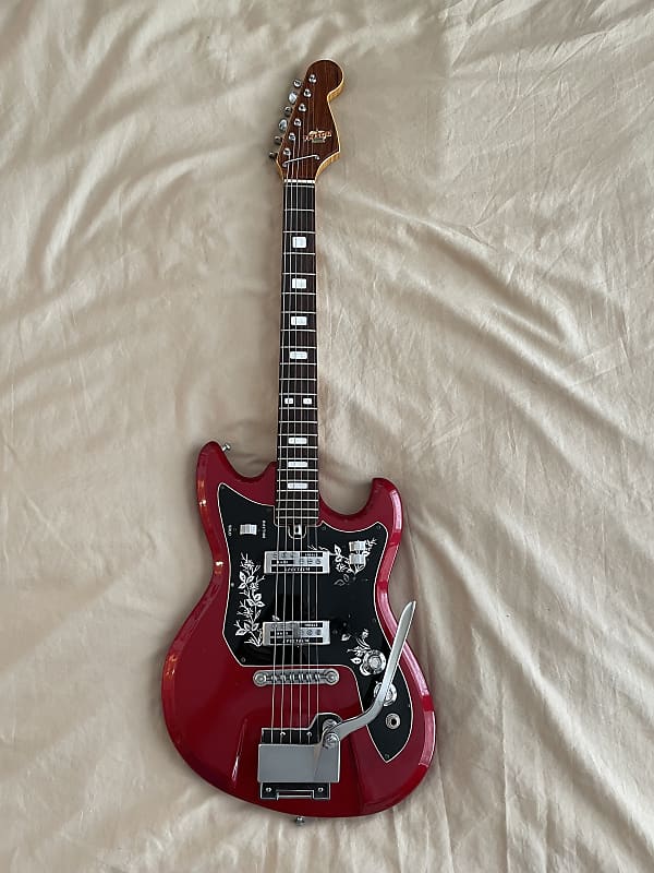 Near mint Teisco ET-220 1960‘s - Candy Apple Red image 1
