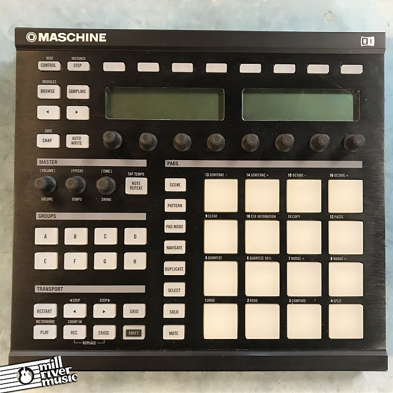 Native Instruments Maschine MKII Groove Production Studio w/ Power Adapter & Box Used image 1