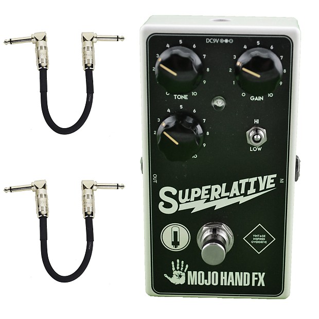 Mojo Hand FX Superlative Overdrive Fuzz Distortion Guitar Effects Pedal image 1