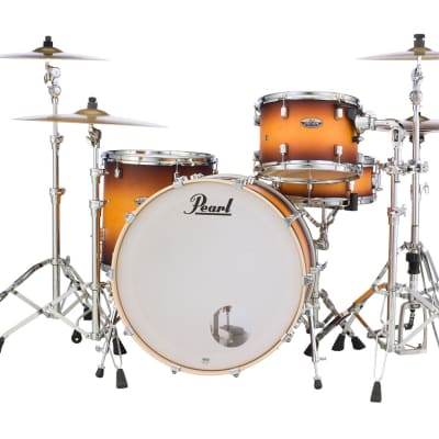 Pearl Decade Maple 7 Piece Shell Pack Gloss Lacquer Over Deep Red