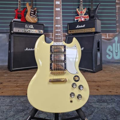 Epiphone G-400 Custom Ivory finish 2000 Electric Guitar for sale