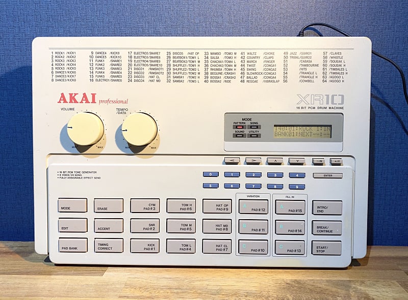 Akai XR10 | Vintage Synth Explorer