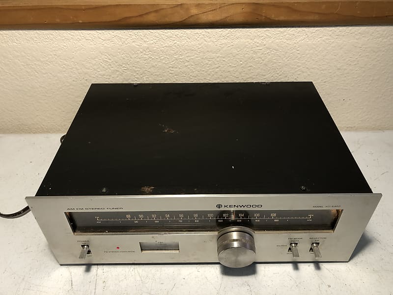 Kenwood KT-5300 Tuner AM/FM Radio Vintage Audiophile Japan 2 Channel HiFi  Stereo