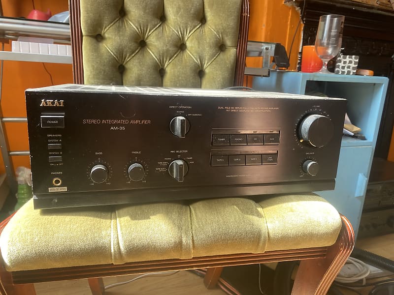 Akai AM-35 Stereo Integrated Amp  			