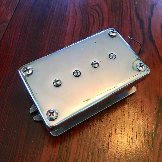 Gibson EB bass mudbucker sidewinder pickup c 1960s Chrome Reverb UK