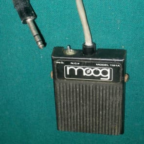 Moog 1120 Footpedal and 1121 Footswitch Controller