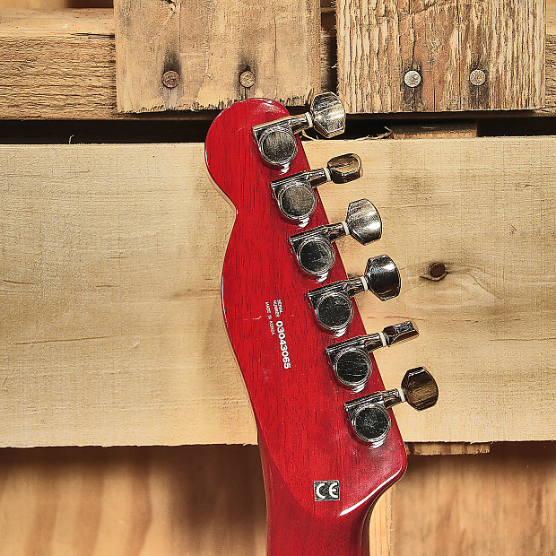 Fender neck through top