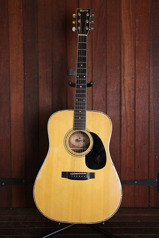 Morris W-30 Acoustic Guitar Made In Japan Pre-Owned