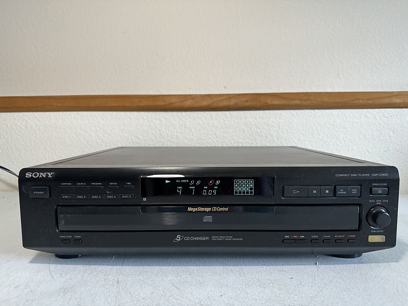Sony CDP-C360Z CD Changer 5 Compact Disc Player HiFi Stereo Vintage Home Audio image 1