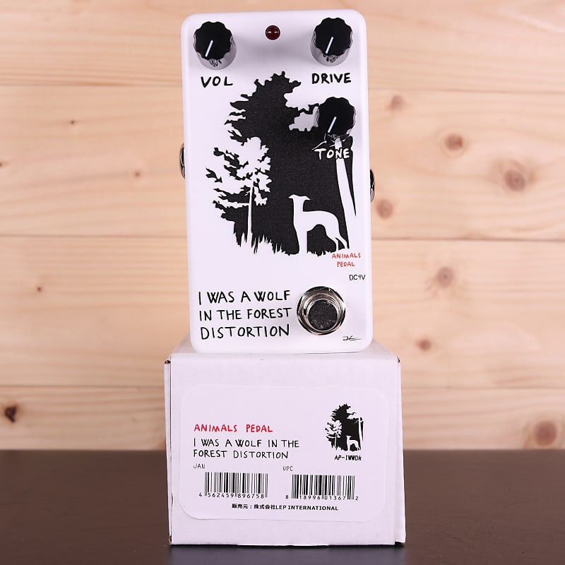 Animals Pedal I Was a Wolf in the Forest Distortion Guitar Effect Pedal image 1