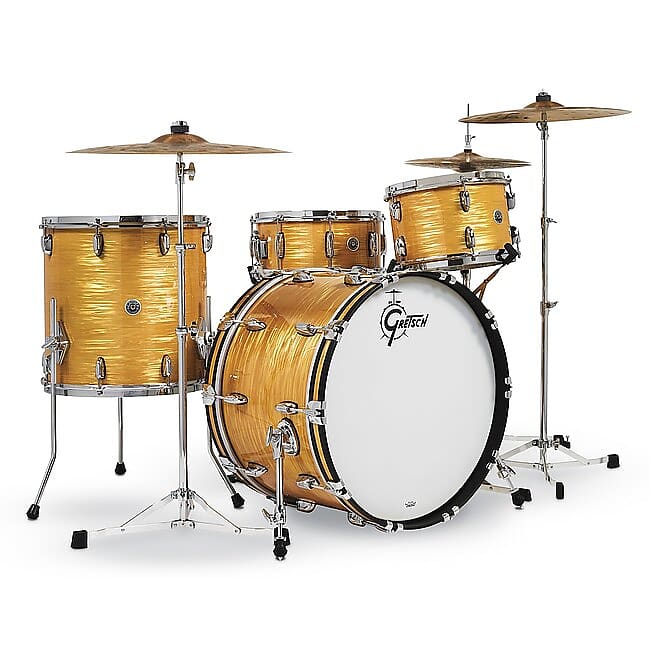 Gretsch Drum GRETSCH USA Brooklyn 22/13/16 Antique Oyster Shellset ohne Hardware und Becken image 1