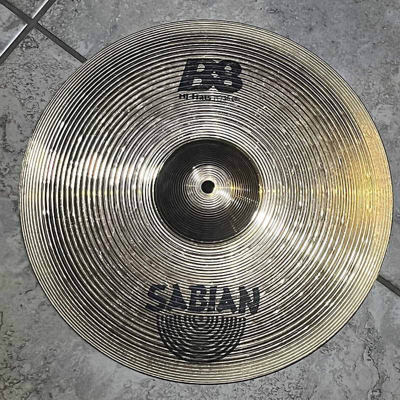 Sabian B8 Hi-Hats 14”/36cm Drum Cymbal | Reverb