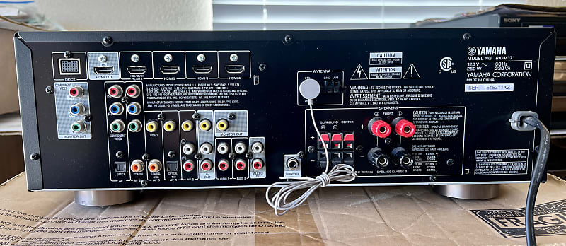 YAMAHA RX-V371 HDMI 5.1 Ch AV Receiver w/ Remote, Original YAMAHA RX-V371 HDMI 5.1 Ch AV Receiver w/ Remote, Original