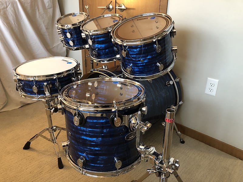 PDP CX Series 6 Piece Drum Set - Blue Onyx - All Maple