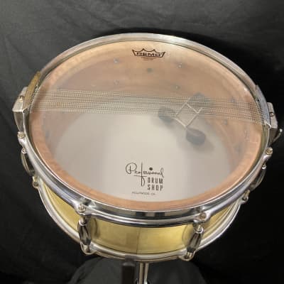 Rikki Rocket's Poison, Slingerland 5x14" Radio King Snare Drum 1951 - Marine Pearl image 20