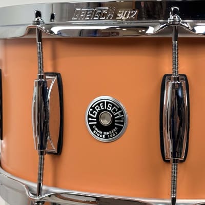 Gretsch 22/13/16/6.5x14" Brooklyn Drum Set - Exclusive Cameo Coral image 12