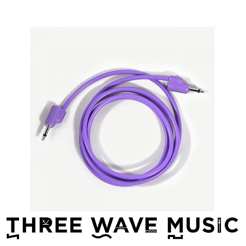 Tiptop Audio Stackcable 150cm / 59″ Purple [Three Wave Music] image 1