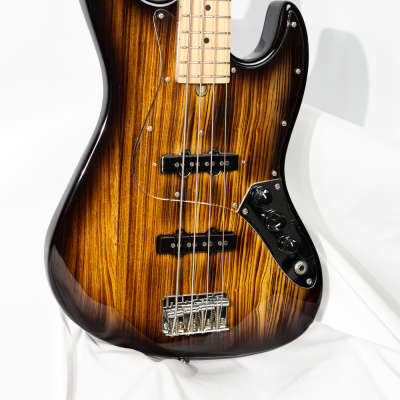 Bacchus WL-434 TRL 4 String Jazz Bass Burner Black Maple Ash