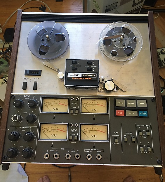 Teac A2340SX 4 track reel machine Reverb
