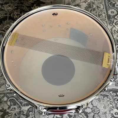 DW Performance Series 14 x 6.5 Snare Drum - Cherry Stain Lacquer DRPL6514SSCS image 5