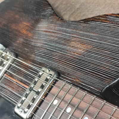 MyDream Partcaster Custom Built - Burnt Pine Cabronita Gibson Scale DreamTron image 10