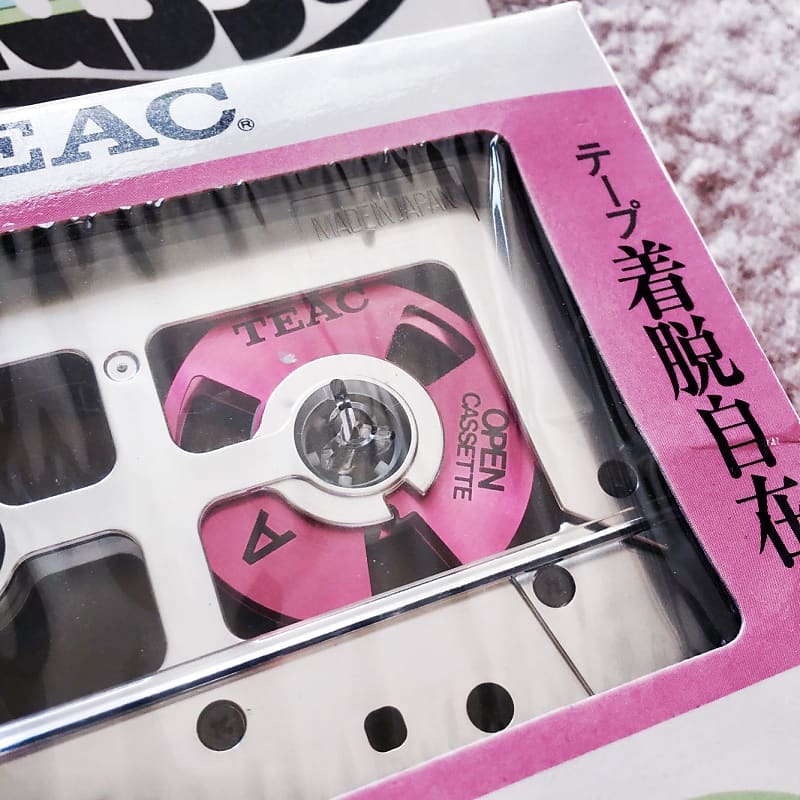 TEAC OC-2NA Colorful Open Reel Cassette, Super Rare & Classic