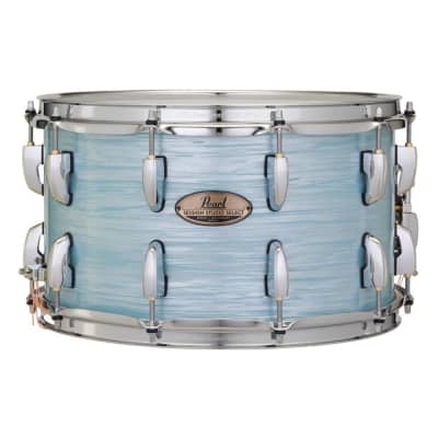 Pearl Session Studio Select Snare Drum 14x8 Ice Blue Oyster image 1