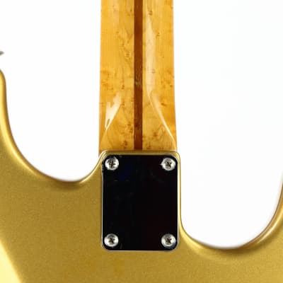 One-Of-A-Kind! 1991 Fender Custom Shop MASTERBUILT JW Black 1950's Stratocaster Reissue Electric Guitar | Aztec Gold, Lefty Strung Righty! j w image 19