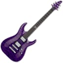 ESP Rob Caggiano QM Signature Electric Guitar See Thru Purple