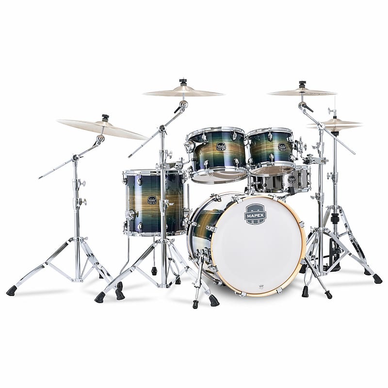 Mapex Armory 22" 5pc Rock Shell Pack in Rain Forest Burst AR529SCET image 1