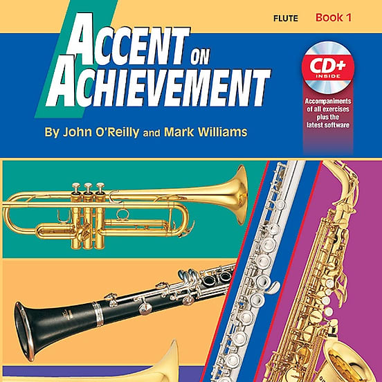 Alfred Music 0017081 Accent on Achievement Flute, Book 1 Reverb