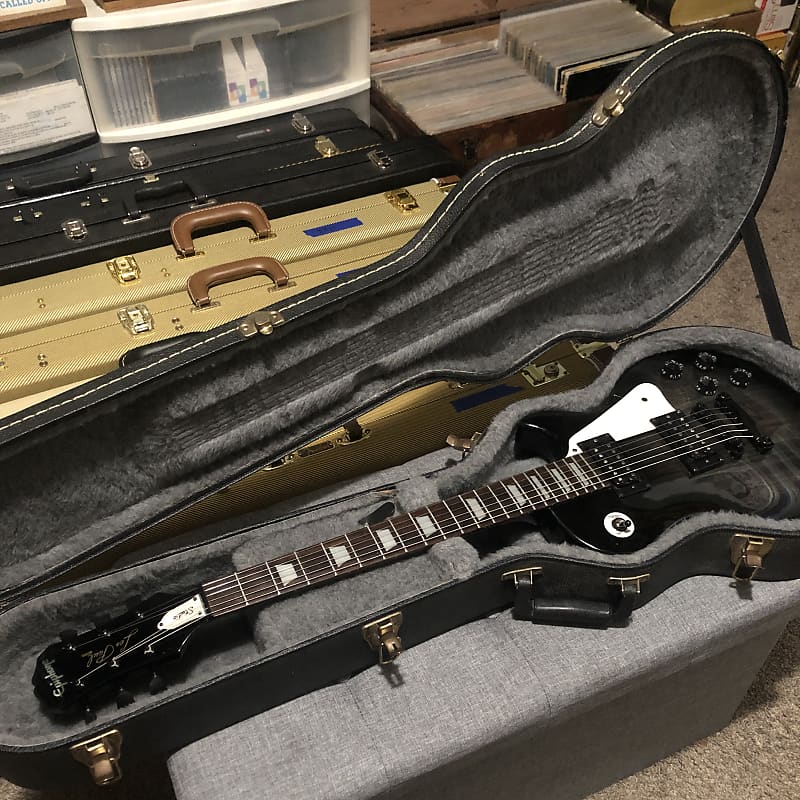 Epiphone Les Paul Studio ネック修理品 Epiphone Les Paul Studio Cherry ネック完全補修 ネックが完全に折れ