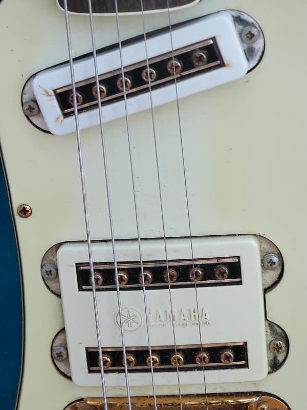 Yamaha sg 7 flying samurai flying banana 1966 blue | Reverb