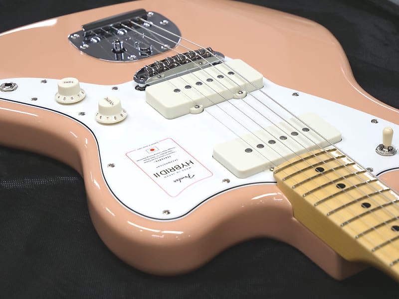 Fender Made in Japan Hybrid II Jazzmaster MN SN:5976 ≒3.65kg 2021 Flamingo  Pink