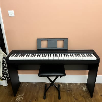 Yamaha P-45 88-Key Digital Piano with Stand and Bench - Black